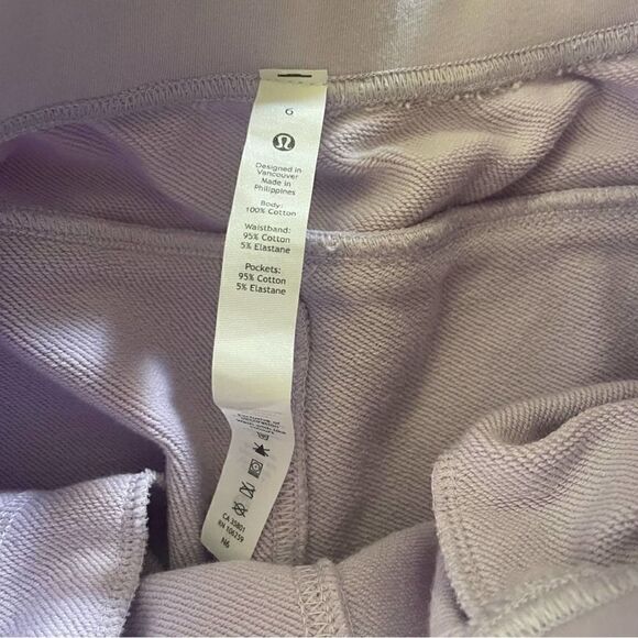 Lululemon All Yours High Rise Short *7" Lavender Dew Size 6 - Picture 12 of 12